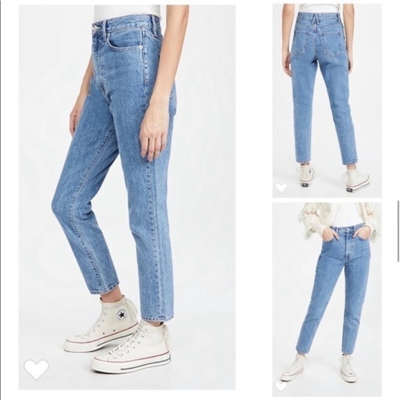 Slvrlake Jeans 100% Cotton Beatnick ankle Jeans in Pacific 26 - Picture 1 of 11
